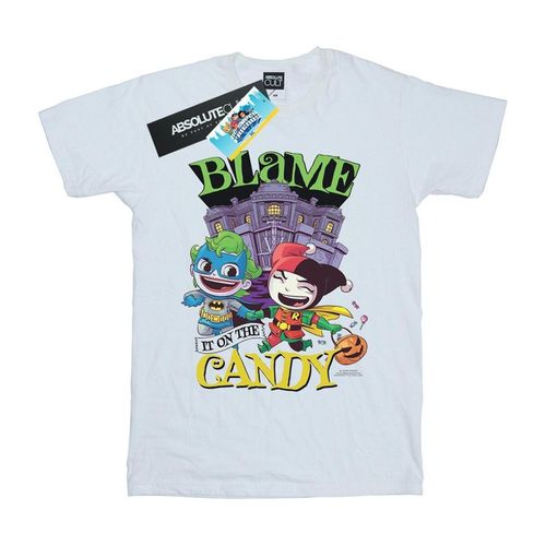 T-shirts a maniche lunghe Super Friends Blame It On The Candy - Dc Comics - Modalova