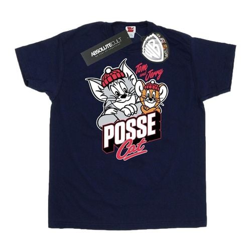 T-shirts a maniche lunghe Posse Cat - Dessins Animés - Modalova