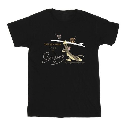 T-shirts a maniche lunghe It's Time For Surfing - Dessins Animés - Modalova