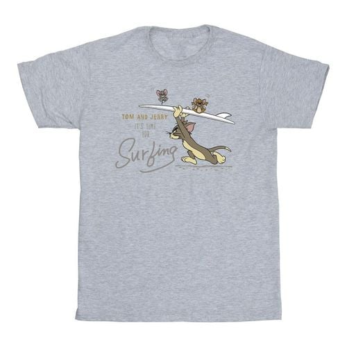 T-shirts a maniche lunghe It's Time For Surfing - Dessins Animés - Modalova