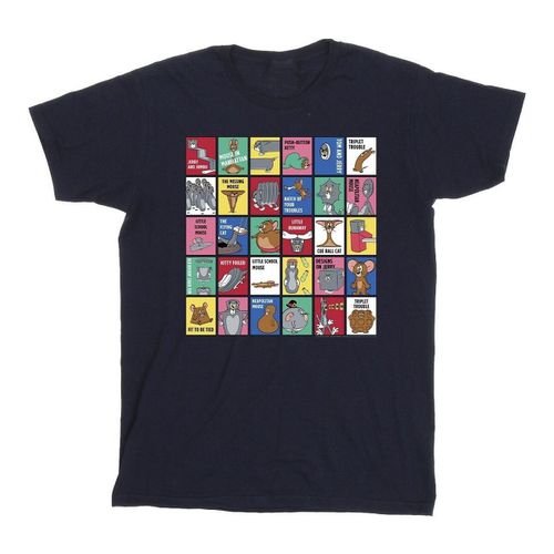 T-shirts a maniche lunghe Grid Squares - Dessins Animés - Modalova