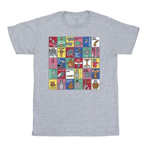 T-shirts a maniche lunghe Grid Squares - Dessins Animés - Modalova