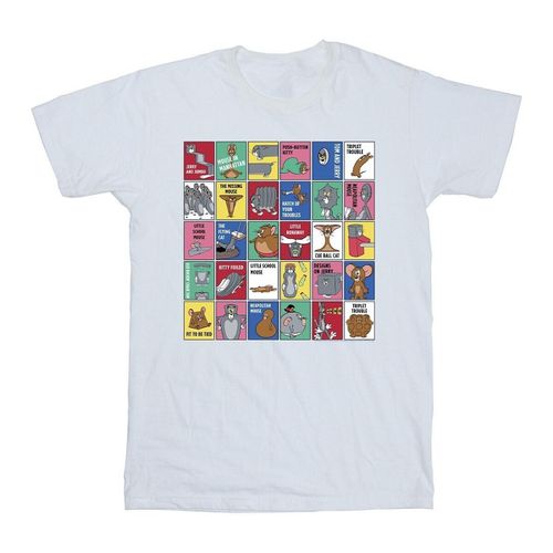 T-shirts a maniche lunghe Grid Squares - Dessins Animés - Modalova