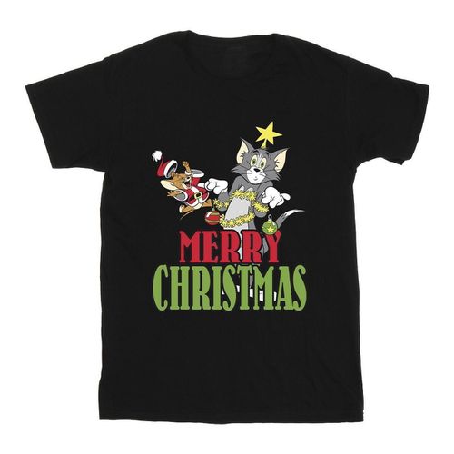 T-shirts a maniche lunghe Merry Christmas Baubles - Dessins Animés - Modalova