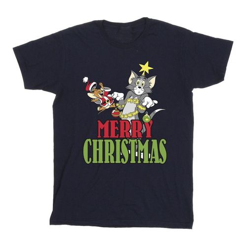 T-shirts a maniche lunghe Merry Christmas Baubles - Dessins Animés - Modalova