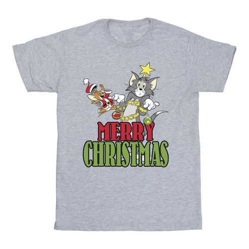 T-shirts a maniche lunghe Merry Christmas Baubles - Dessins Animés - Modalova