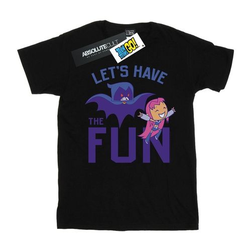 T-shirts a maniche lunghe Teen Titans Go Let's Have The Fun - Dc Comics - Modalova