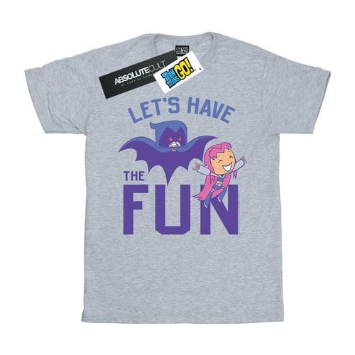 T-shirts a maniche lunghe Teen Titans Go Let's Have The Fun - Dc Comics - Modalova