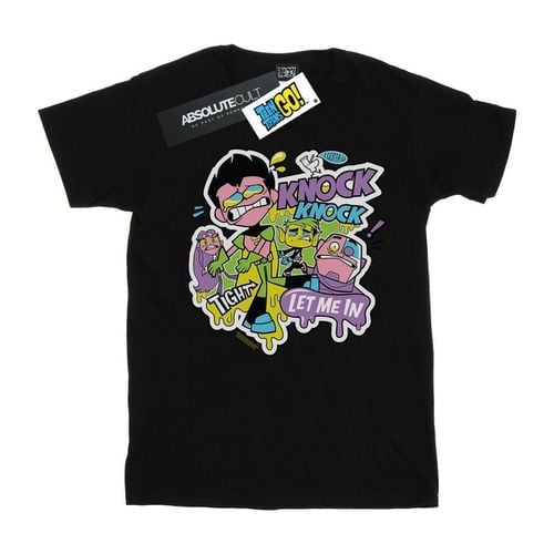 T-shirts a maniche lunghe Teen Titans Go Knock Knock - Dc Comics - Modalova