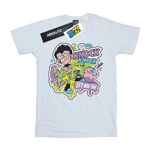 T-shirts a maniche lunghe Teen Titans Go Knock Knock - Dc Comics - Modalova