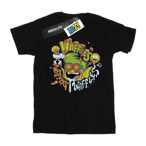 T-shirts a maniche lunghe Teen Titans Go Waffle Mania - Dc Comics - Modalova