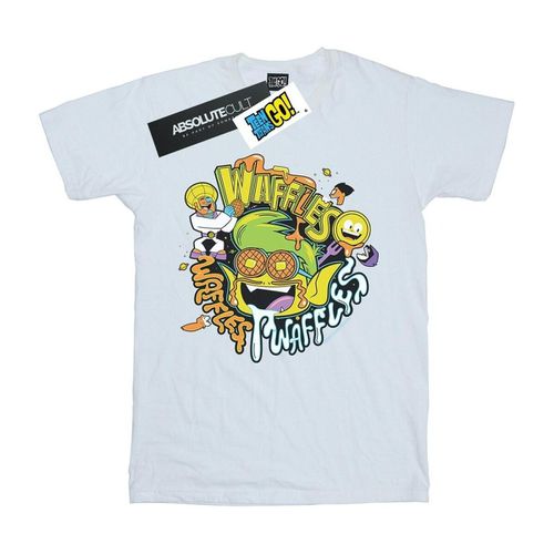 T-shirts a maniche lunghe Teen Titans Go Waffle Mania - Dc Comics - Modalova