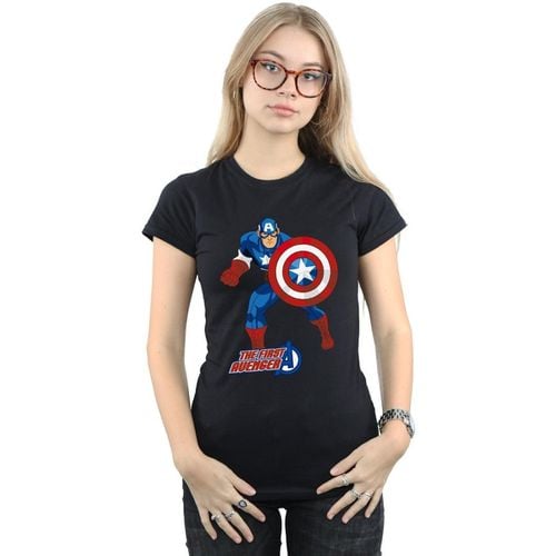 T-shirts a maniche lunghe The First Avenger - Marvel - Modalova