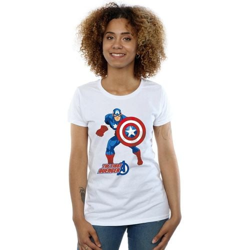 T-shirts a maniche lunghe The First Avenger - Marvel - Modalova