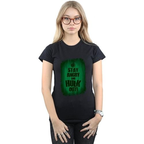 T-shirts a maniche lunghe Stay Angry - Marvel - Modalova