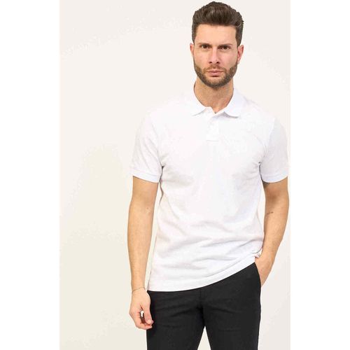 T-shirt & Polo Polo slim fit in cotone elasticizzato con logo - Boss - Modalova