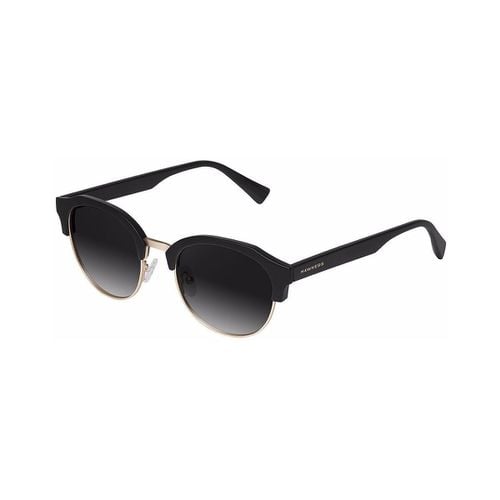 Occhiali da sole Classic Tondo Gomma Nero Scuro - Hawkers - Modalova