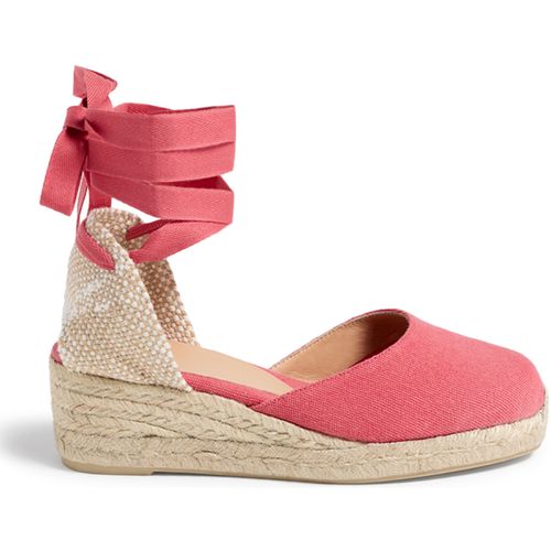 Scarpe Espadrillas Espadrillas Carina fuxia con lacci alla caviglia - Castaner - Modalova