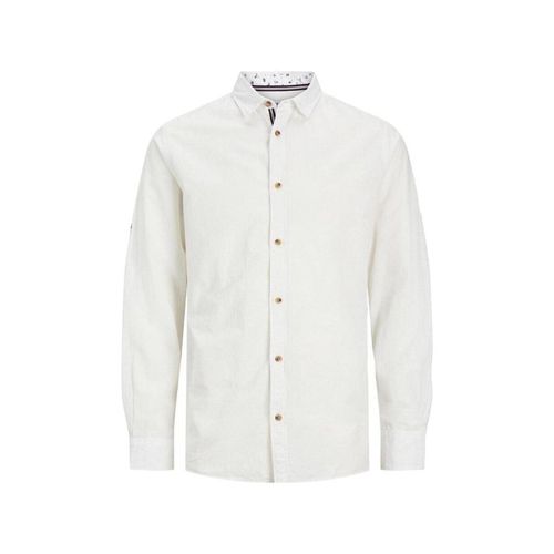 Camicia a maniche lunghe Camicia Uomo Linen Detail - Jack & jones - Modalova