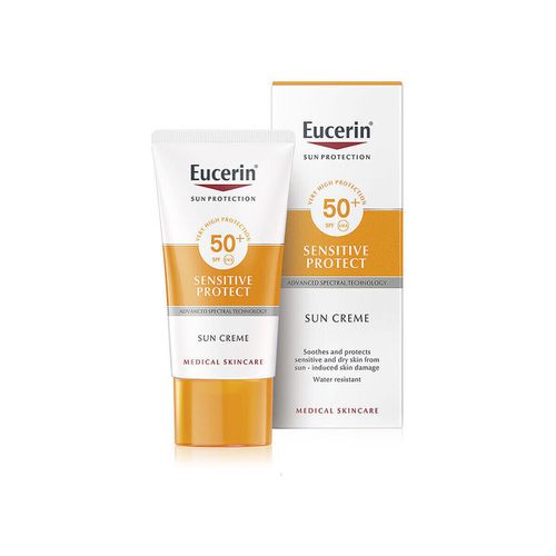 Protezione solari Sun Sensitive Protect Crema Pelle Secca Spf50+ - Eucerin - Modalova