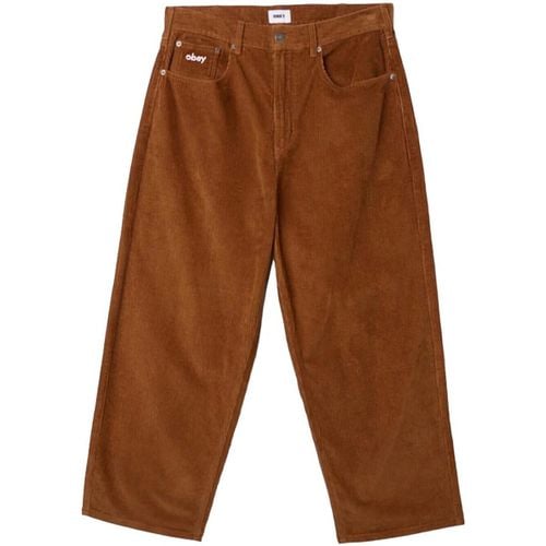 Pantaloni BIGWIG BAGGY CORDUROY PANT - Obey - Modalova