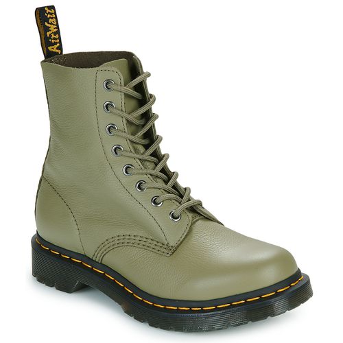 Stivaletti 1460 Pascal Muted Olive Virginia - Dr. martens - Modalova