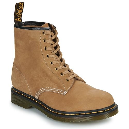 Stivaletti 1460 SAVANNAH TAN THUMBLED NUBUCK - Dr. martens - Modalova