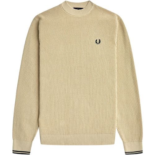 Felpa Fp Waffle Stitch Jumper - Fred perry - Modalova