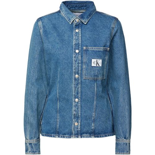 Camicia Lean Darted Denim Sh - Ck Jeans - Modalova