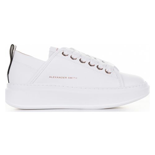 Sneakers Sneaker Wembley bianca in pelle - Alexander Smith - Modalova