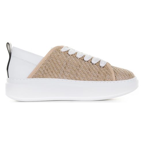 Sneakers Sneaker Wembley bianco beige intrecciata - Alexander Smith - Modalova