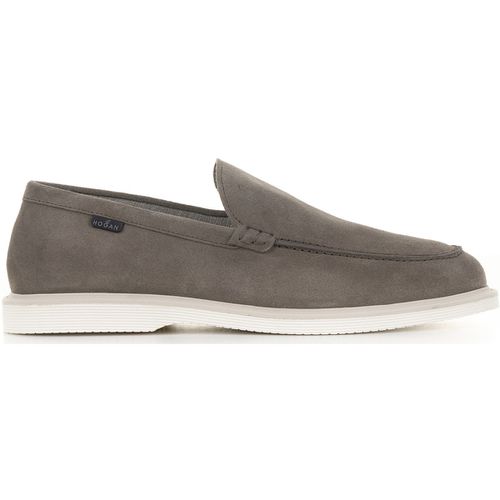 Scarpe Mocassino H616 in suede - Hogan - Modalova