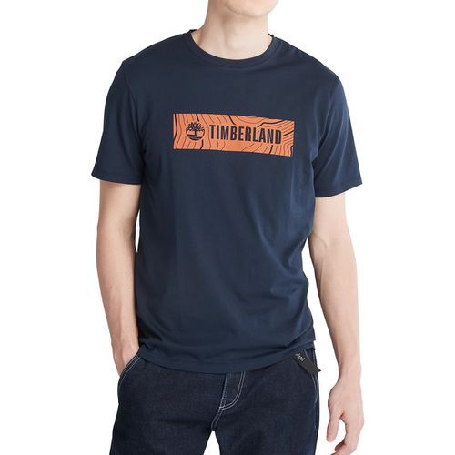 T-shirt Timberland Linear Logo - Timberland - Modalova