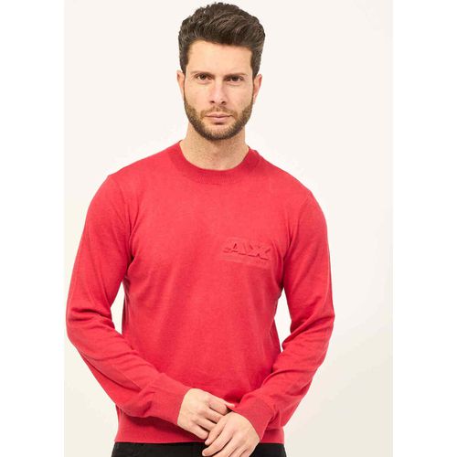 Maglione Maglia girocollo in misto cotone - EAX - Modalova