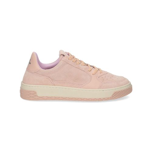 Sneakers P02W001 sneaker suede leather powder pink - Panchic - Modalova