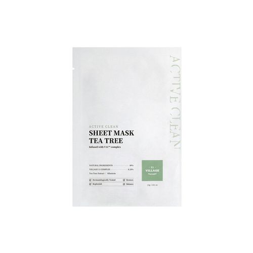 Maschere & scrub Active Clean Maschera In Tessuto Tea Tree 23 Gr - Village 11 - Modalova