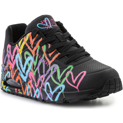 Sneakers basse Highlight Love 177981/BKMT Black/Multi - Skechers - Modalova