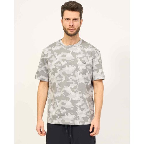 T-shirt & Polo T-shirt camouflage relaxed fit - EAX - Modalova