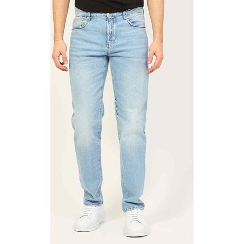 Jeans Jeans slim fit a lavaggio medio - EAX - Modalova