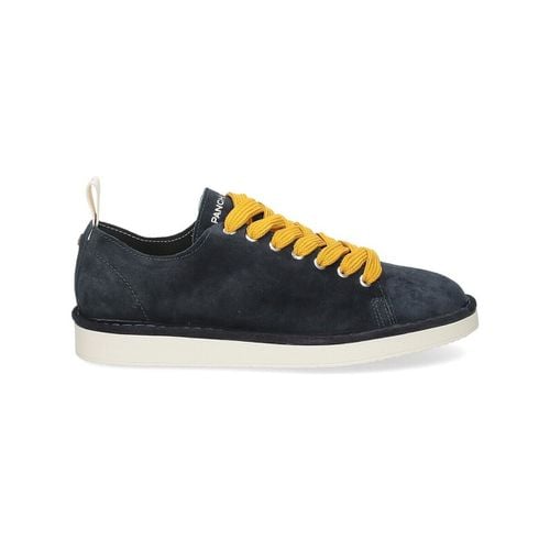 Sneakers P01M011 Lace-up shoe suede night yellow - Panchic - Modalova