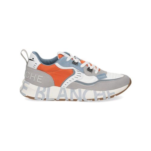 Sneakers Club01 suede nylon grey white orange - Voile blanche - Modalova