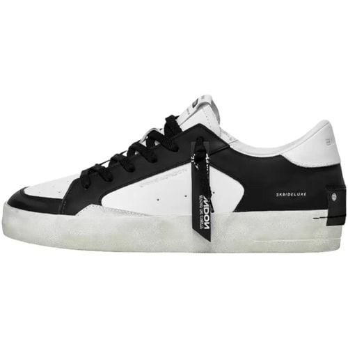 Sneakers sneakers Sk8 deluxe bianche nere - Crime london - Modalova