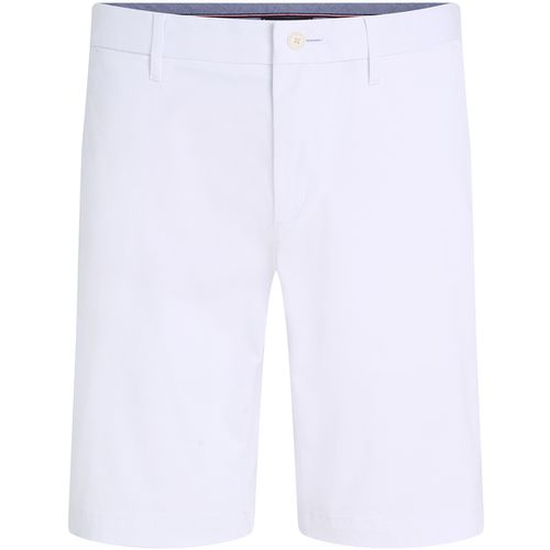 Pantaloni corti Bermuda uomo bianco ottico - Tommy hilfiger - Modalova