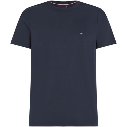 T-shirt & Polo T-shirt blu con mini logo - Tommy hilfiger - Modalova