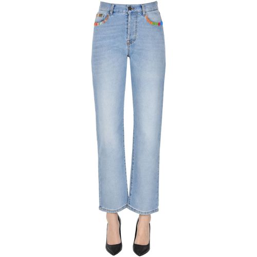 Jeans Jeans con impunture a contrasto DNM00003059AE - Par.co - Modalova