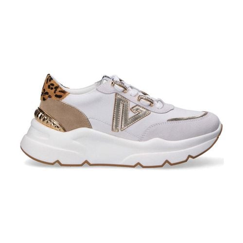 Sneakers basse sneaker beige oro - Emanuélle Vee - Modalova