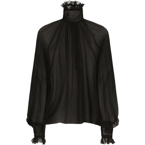 Camicia D&G Blusa in chiffon - D&g - Modalova