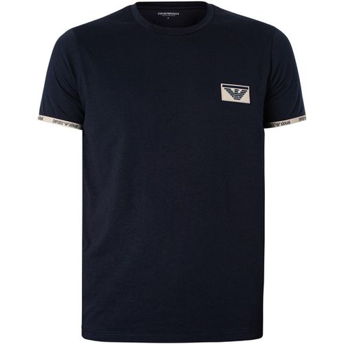 Pigiami / camicie da notte T-shirt con logo Lounge Box - Emporio armani - Modalova