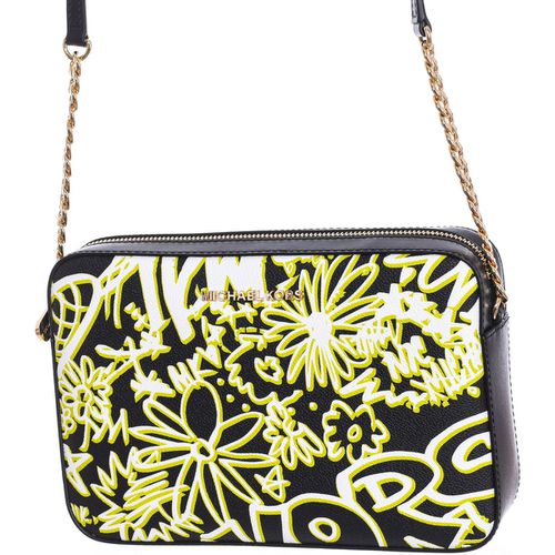 Borsa a spalla 35T9GF7C3T-BLK-NEON-YLW - MICHAEL Michael Kors - Modalova