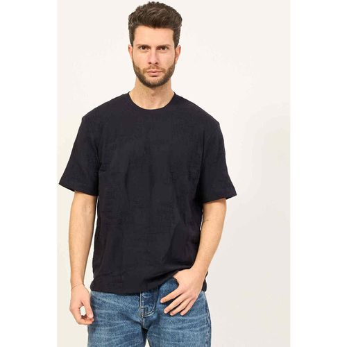 T-shirt & Polo T-shirt uomo AX regular fit in tessuto jacquard - EAX - Modalova